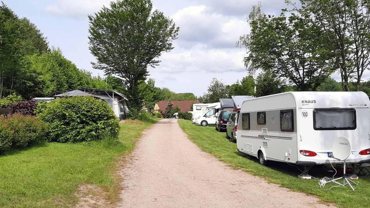 Campsite Campingstellplatz Haus Seeblick Gutenland